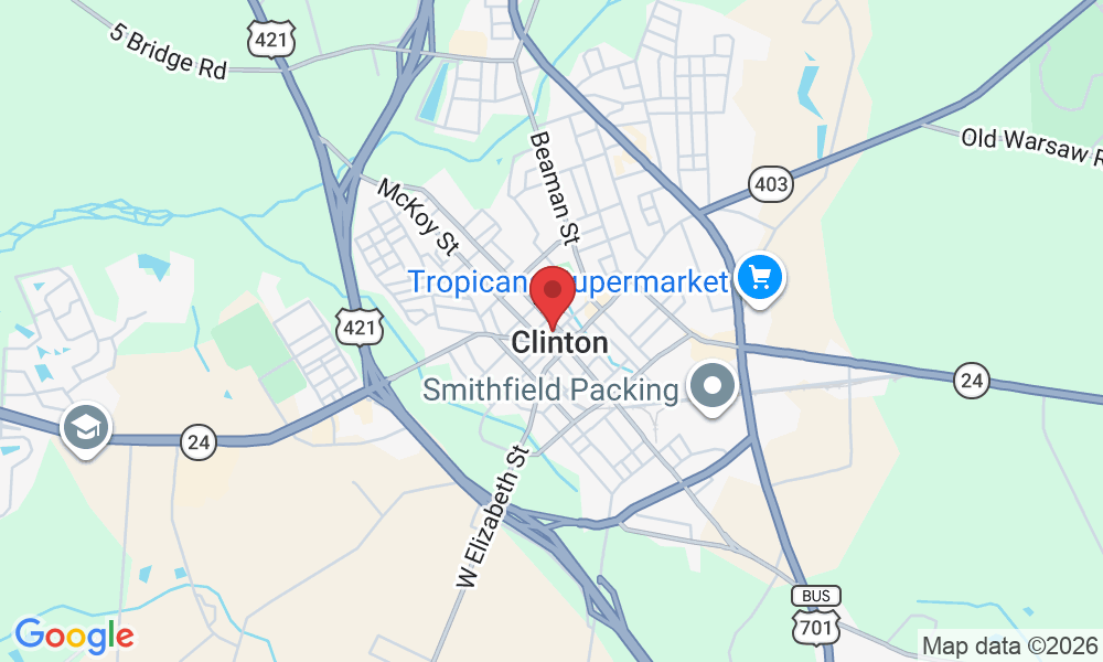 201 Vance St, Clinton, NC 28328, USA