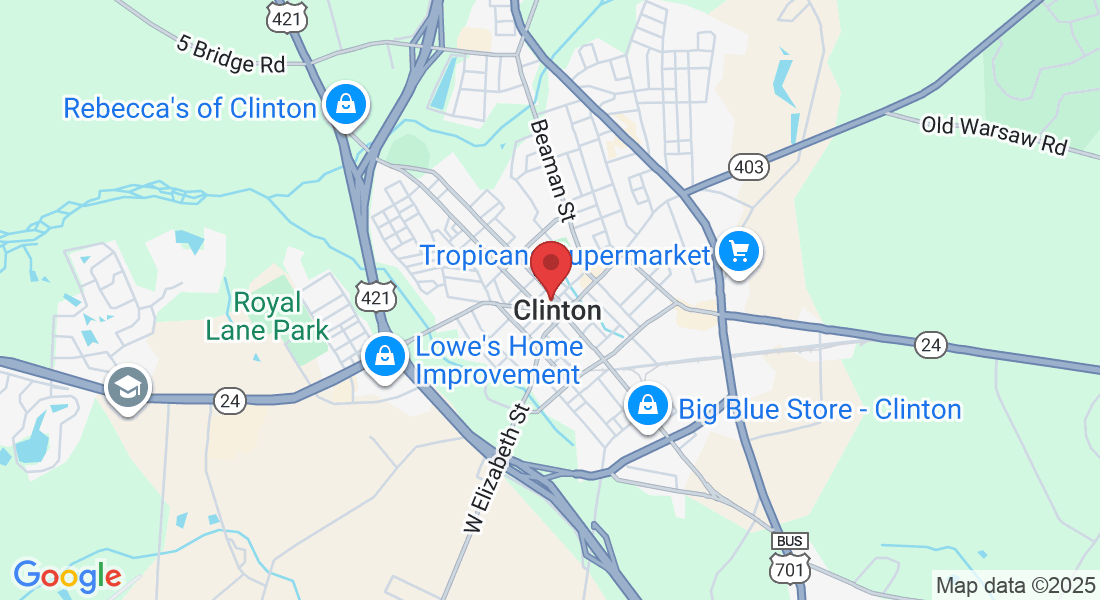 201 Vance St, Clinton, NC 28328, USA