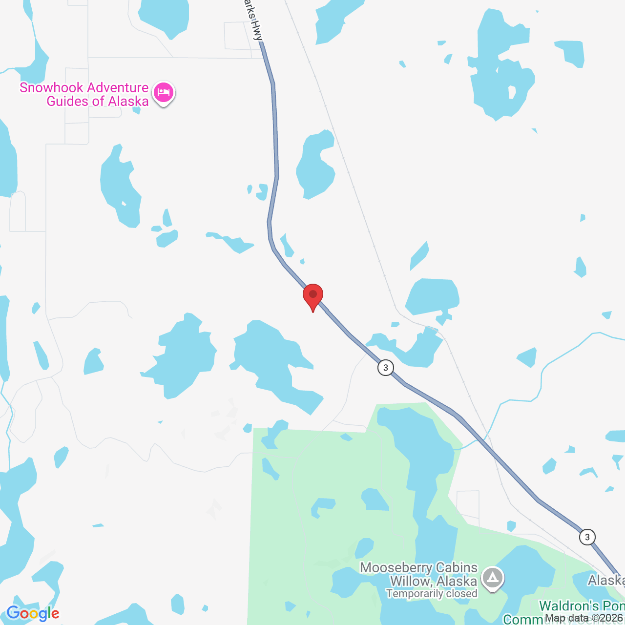 29286 Parks Hwy, Willow, AK 99688, USA