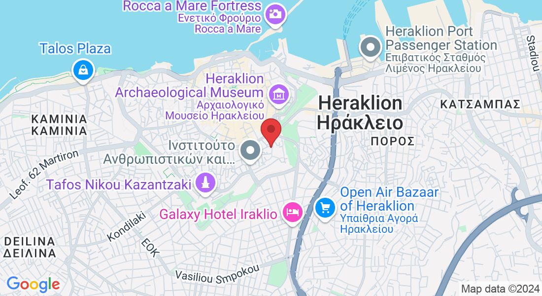 Anopoleos 40, 1st floor, Iraklio 712 01, Greece