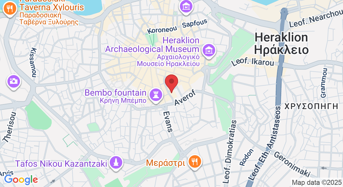 Rousou Chourdou 4, Iraklio 712 01, Greece