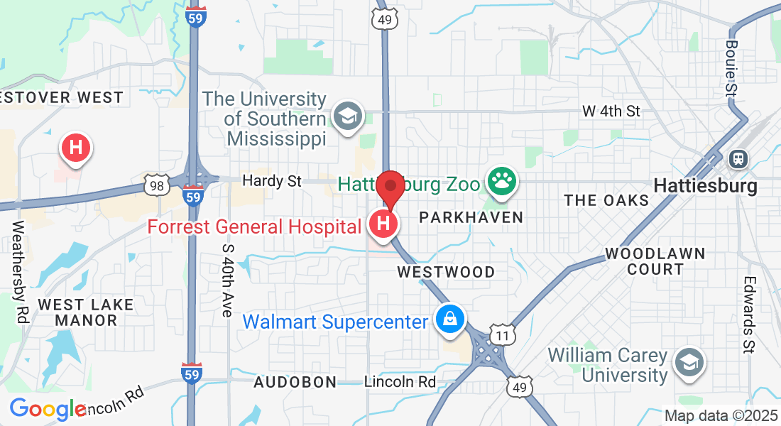 6096 US 49, Hattiesburg, MS 39401, USA