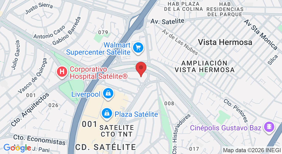 Federico T de La Chica 16-piso 1, 103E, Cd. Satélite, 53100 Ciudad de México, Méx., México