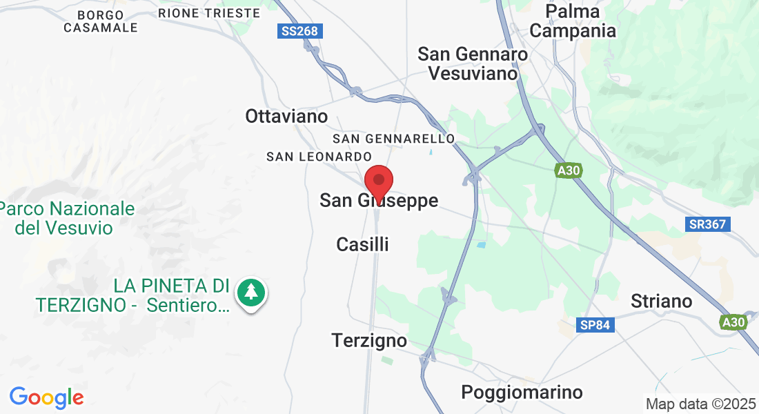Via XX Settembre, 45, 80047 San Giuseppe Vesuviano NA, Italia