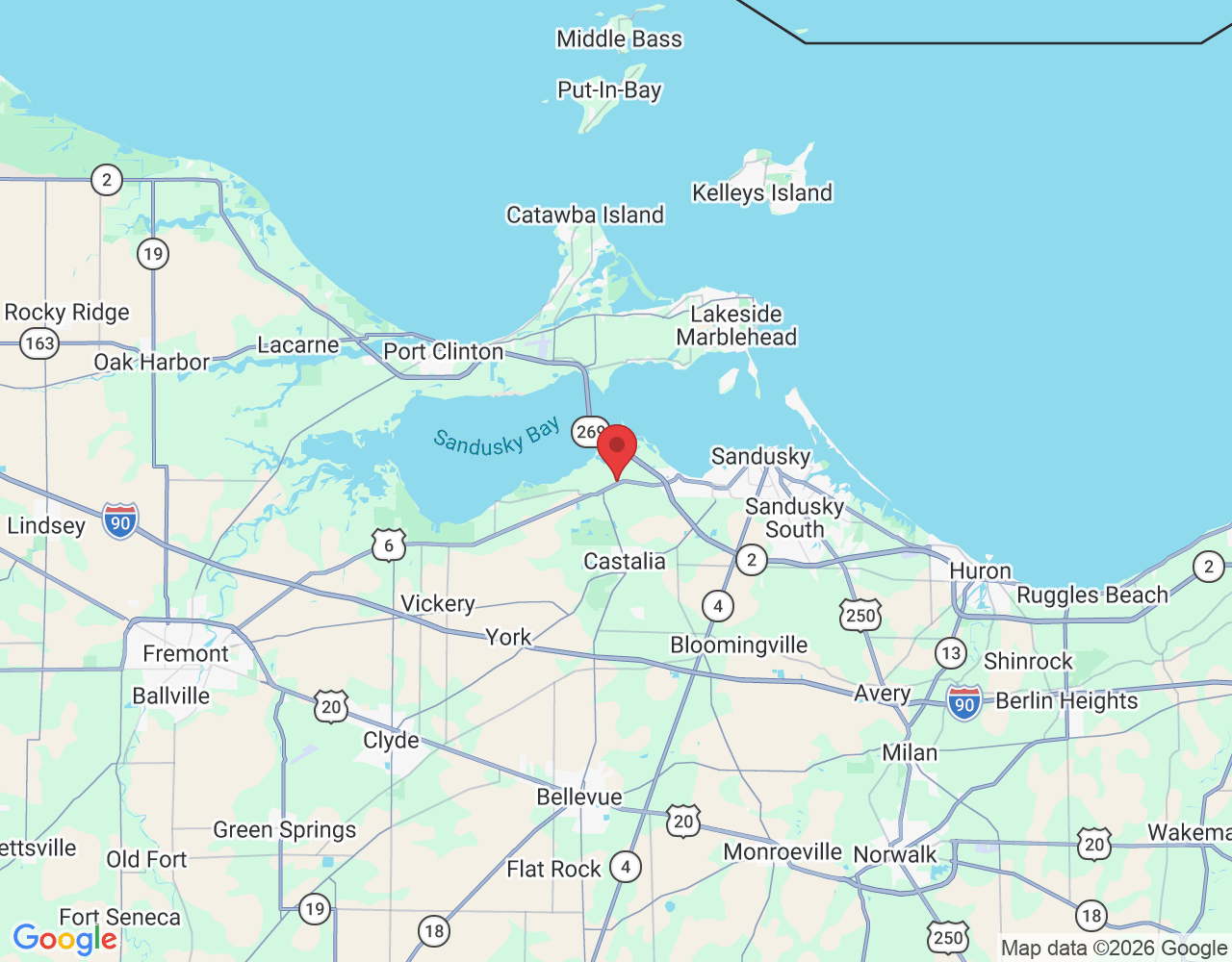 2809 Lima Sandusky Rd, Sandusky, OH 44870, USA