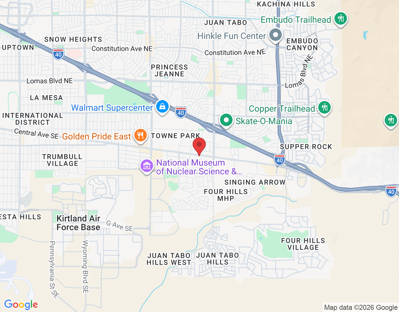 11500 Central Ave SE, Albuquerque, NM 87123, USA