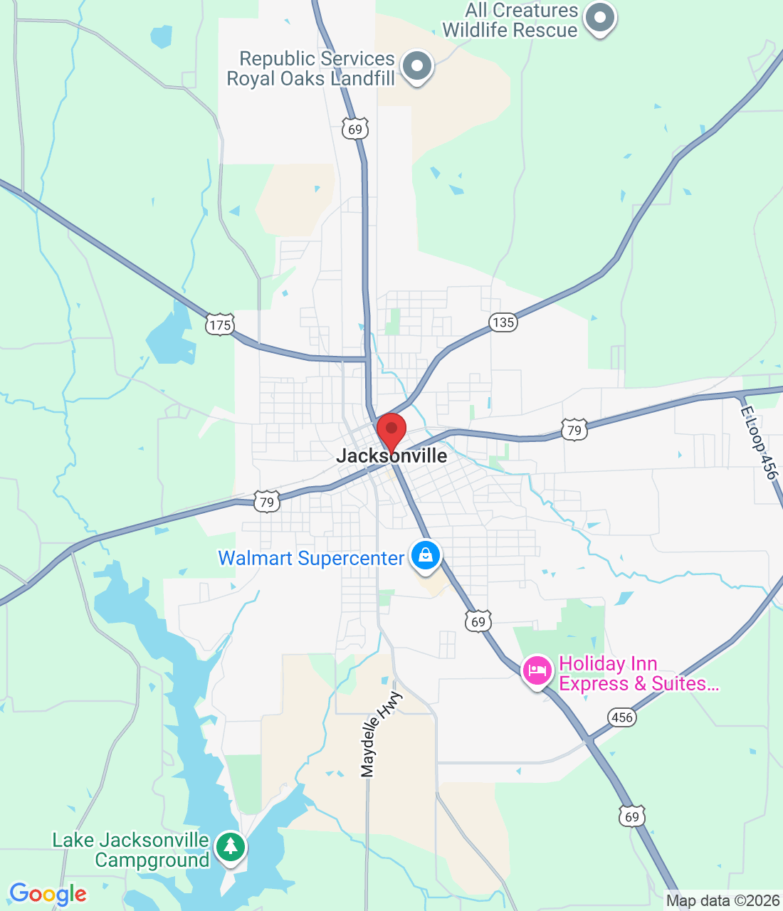 Jacksonville, TX 75766, USA