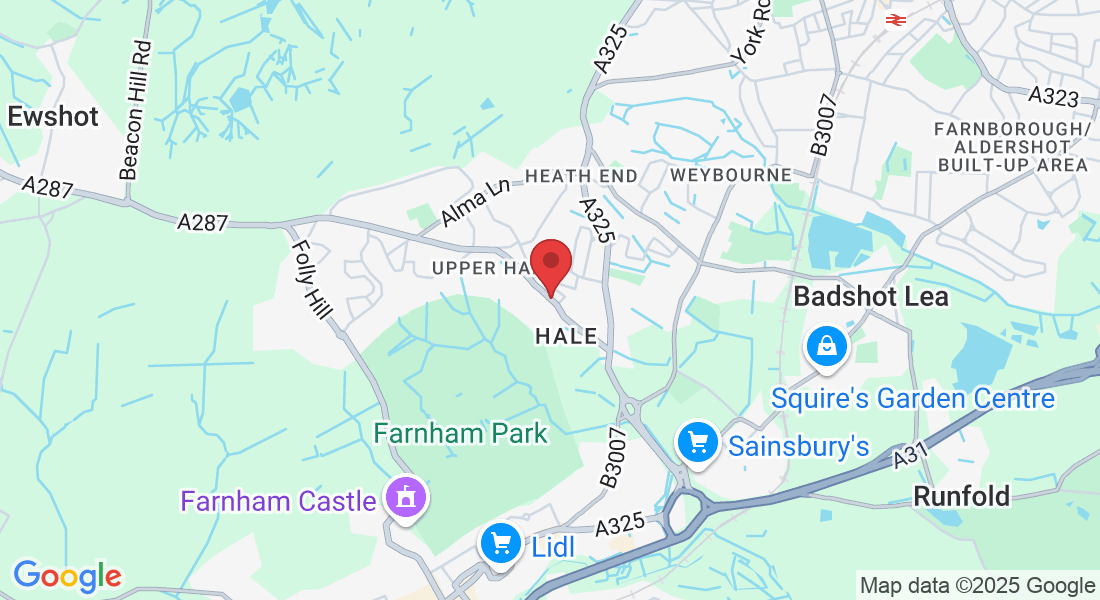 Upper Hale Rd, Farnham GU9 0NS, UK