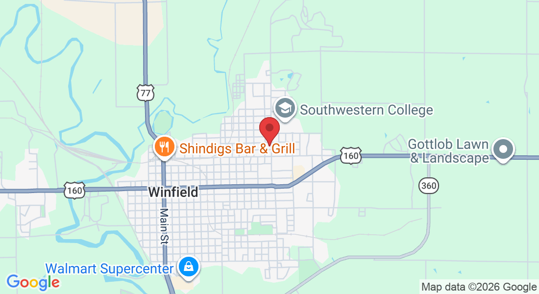 415 College St, Winfield, KS 67156, USA