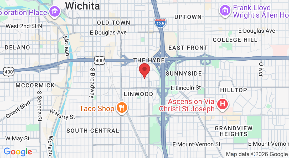 1017 Greenwood, Wichita, KS 67211, USA