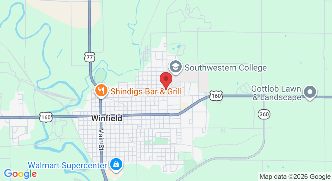 415 College St, Winfield, KS 67156, USA