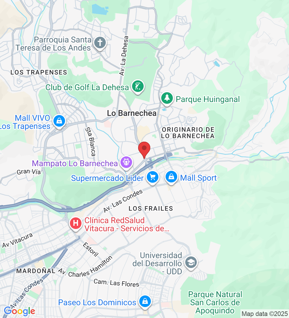 Av. La Dehesa 222, 7710112 Lo Barnechea, Región Metropolitana, Chile