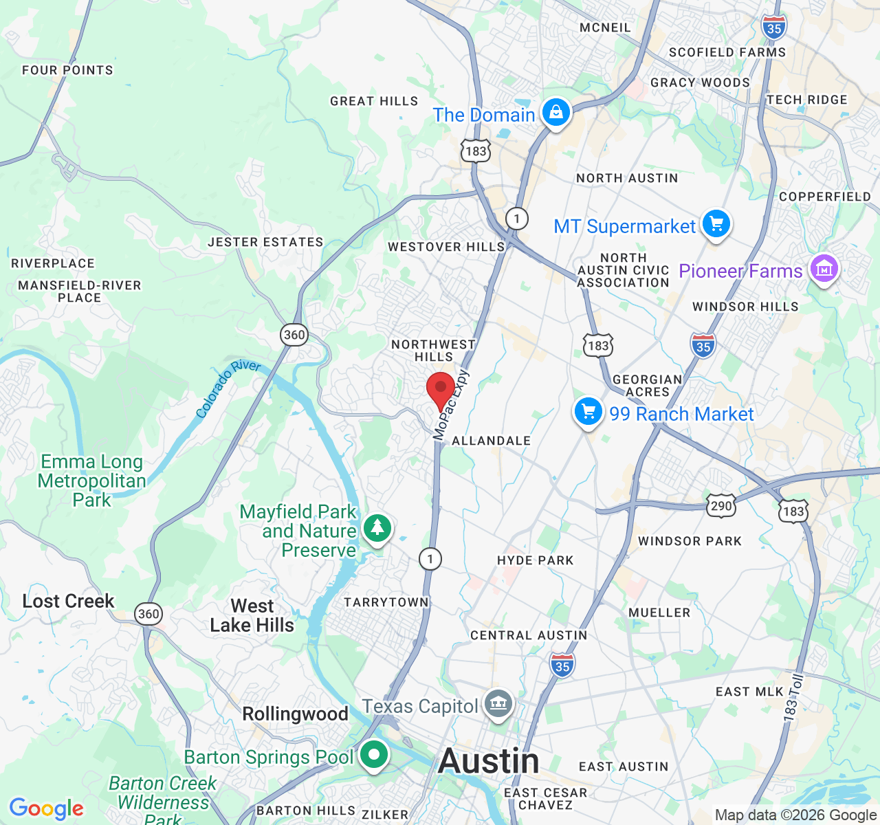 5900 Balcones Dr, Austin, TX 78731, USA