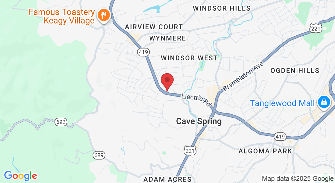 2754 Electric Rd suite c, Cave Spring, VA 24018, USA