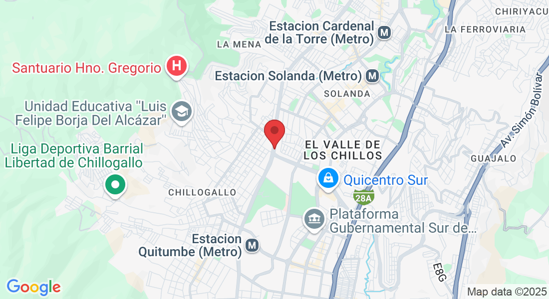 Av. Mariscal Sucre 78, Quito 170131, Ecuador