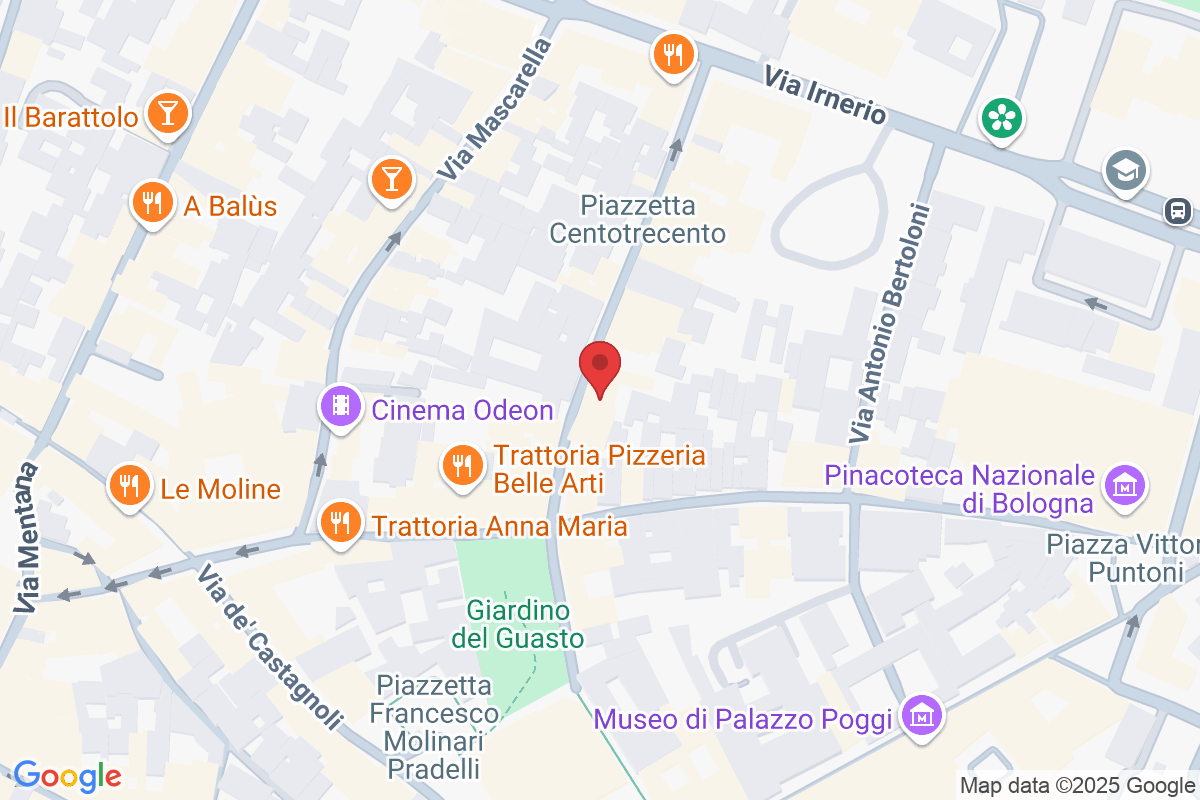 Via Centotrecento, 3, 40126 Bologna BO, Italia