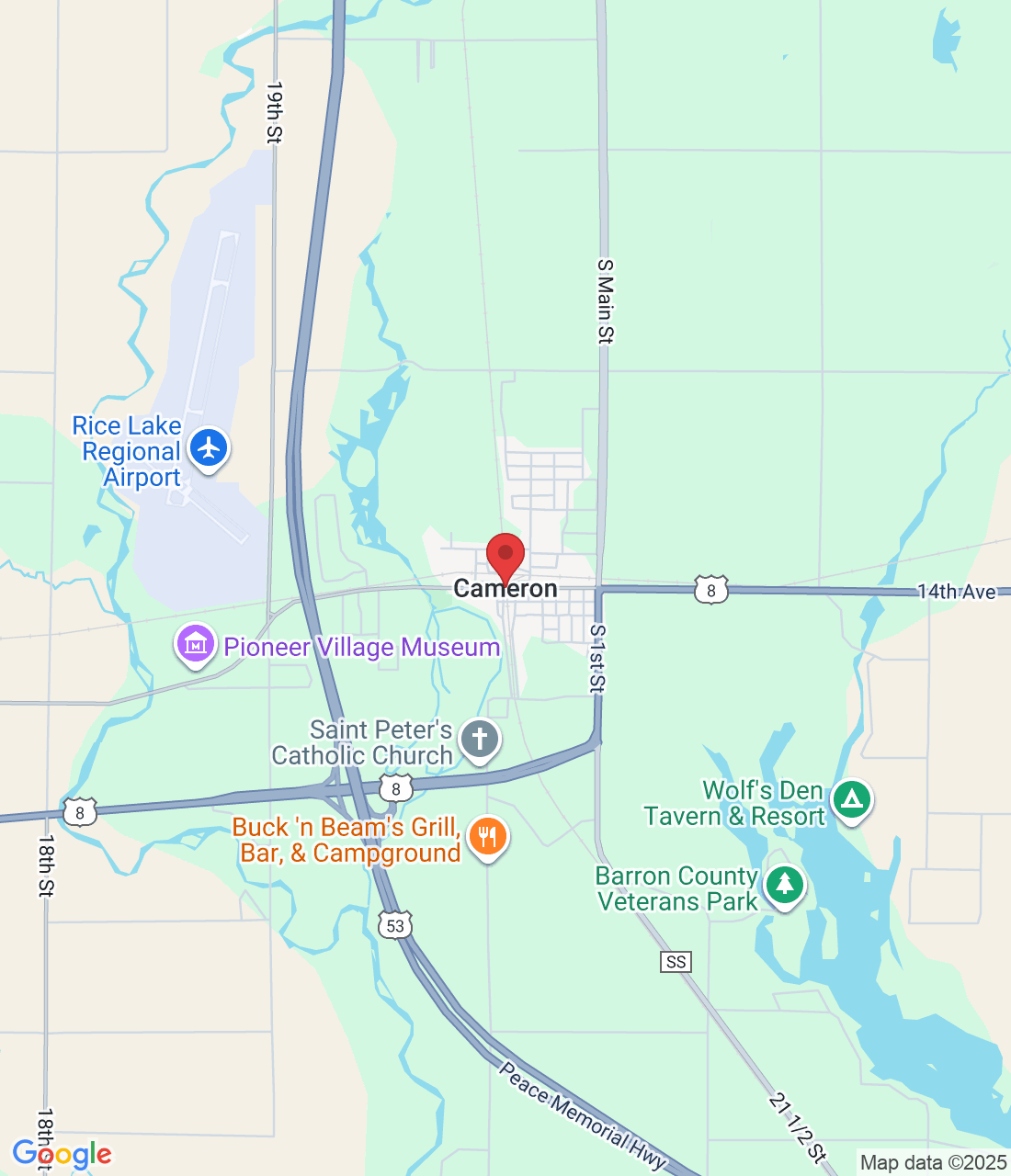 Cameron, WI 54822, USA