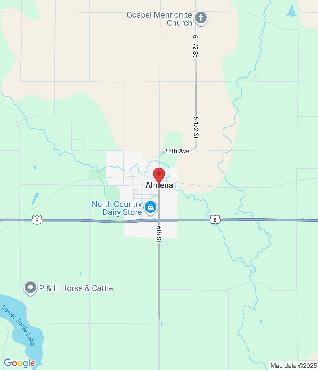 Almena, WI 54805, USA