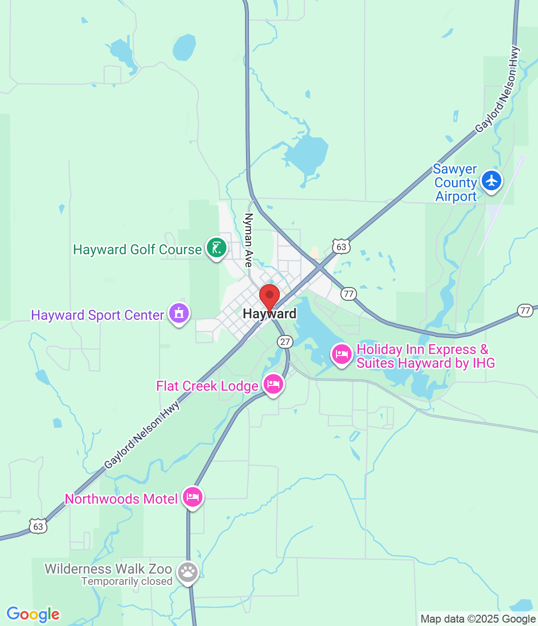 Hayward, WI 54843, USA