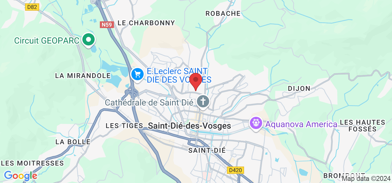 6 Rue Rovel, 88100 Saint-Dié-des-Vosges, France