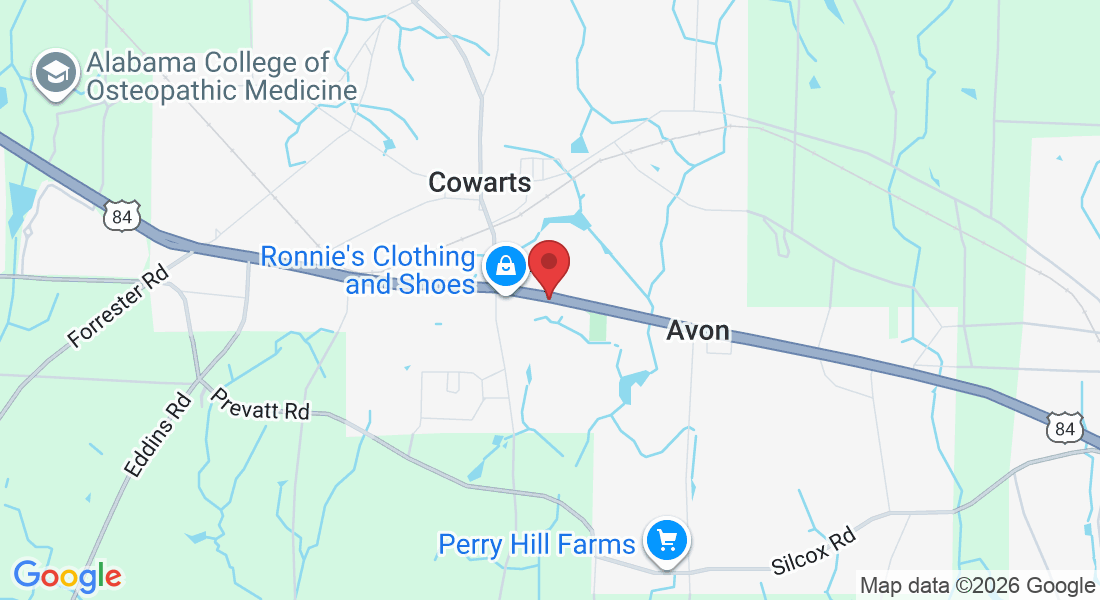 6318 E U.S. Hwy 84, Cowarts, AL 36321, USA