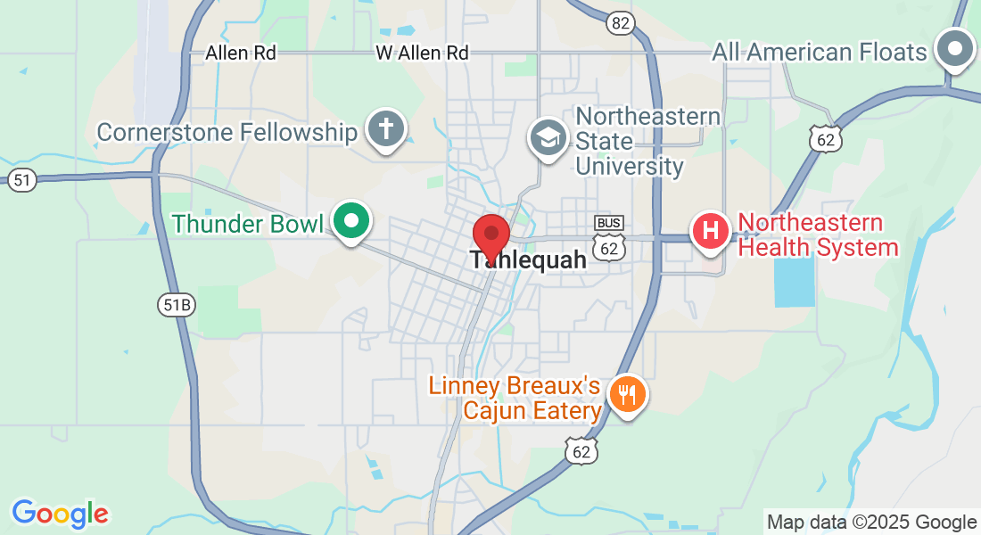 108 S Muskogee Ave, Tahlequah, OK 74464, USA