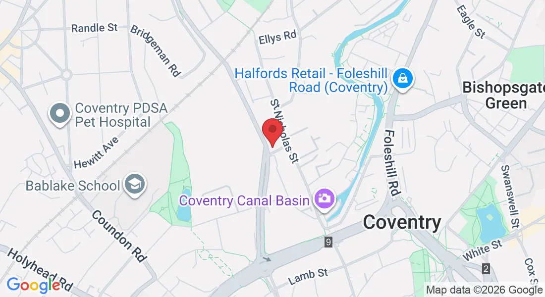 1 Light Ln, Radford Rd, Coventry CV1 4BQ, UK