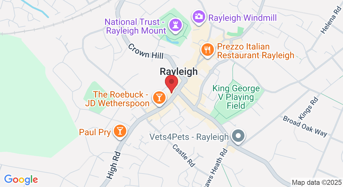 114 High St, Rayleigh SS6 7BY, UK