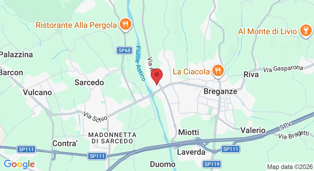 Via Astico, 61e, 36030 Fara Vicentino VI, Italia