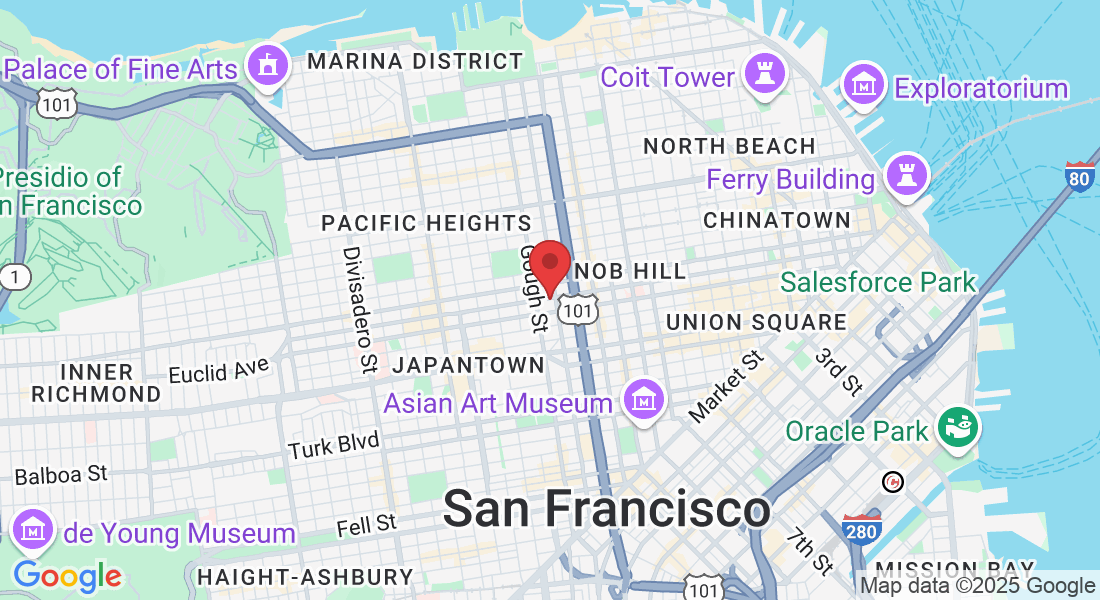 1725 Pine St, San Francisco, CA 94109, USA