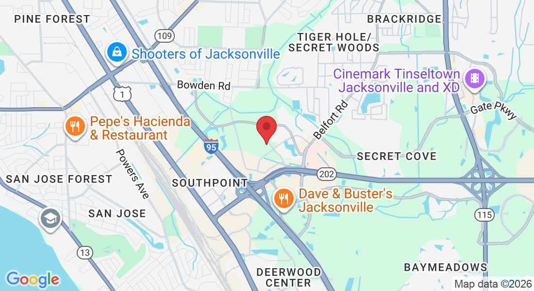 4110 Southpoint Blvd suite 108, Jacksonville, FL 32216, USA