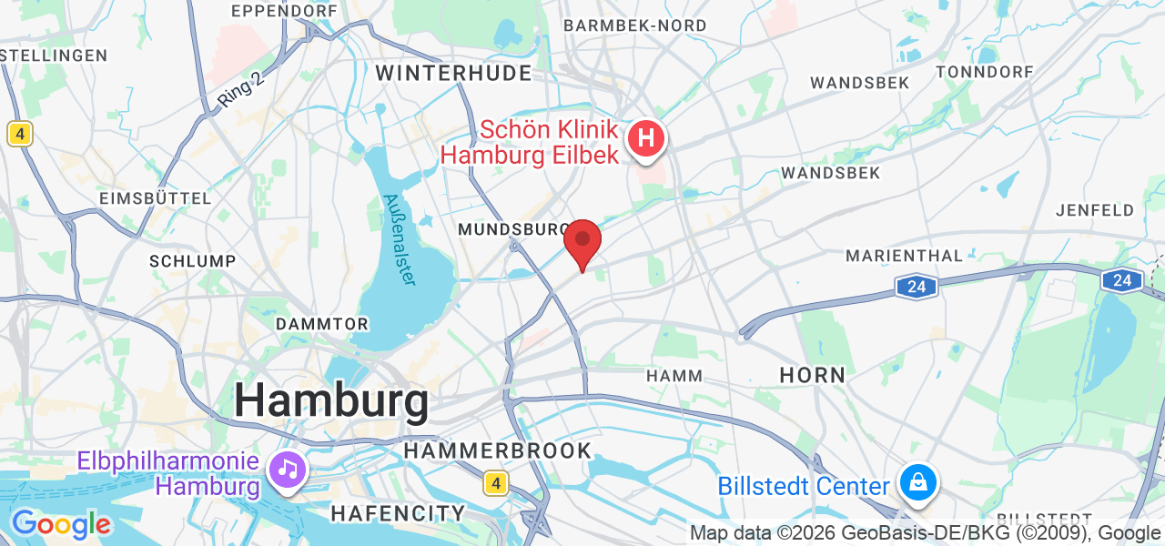 Wandsbeker Chaussee 70, 22089 Hamburg, Deutschland