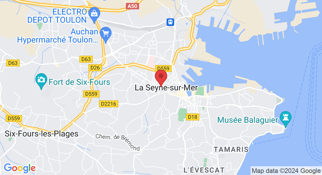 39 Bd du 4 Septembre, 83500 La Seyne-sur-Mer, France