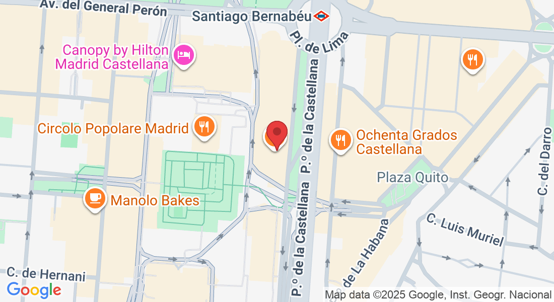 P.º de la Castellana, 89, Tetuán, 28046 Madrid, España