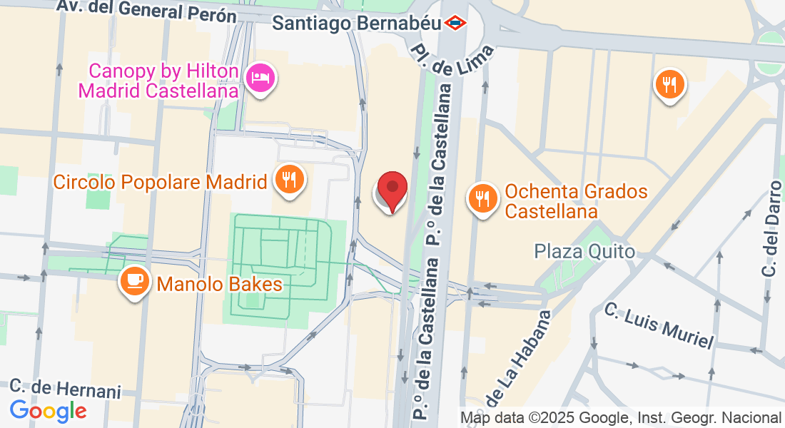 P.º de la Castellana, 89, Tetuán, 28046 Madrid, España