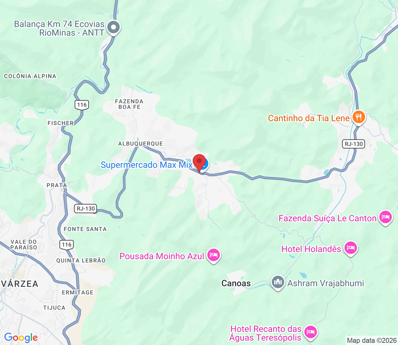 Rodovia Dr. Rogério Moura Estevão, 6180 - sala 108 - Albuquerque, Teresópolis - RJ, 25975-442, Brazil