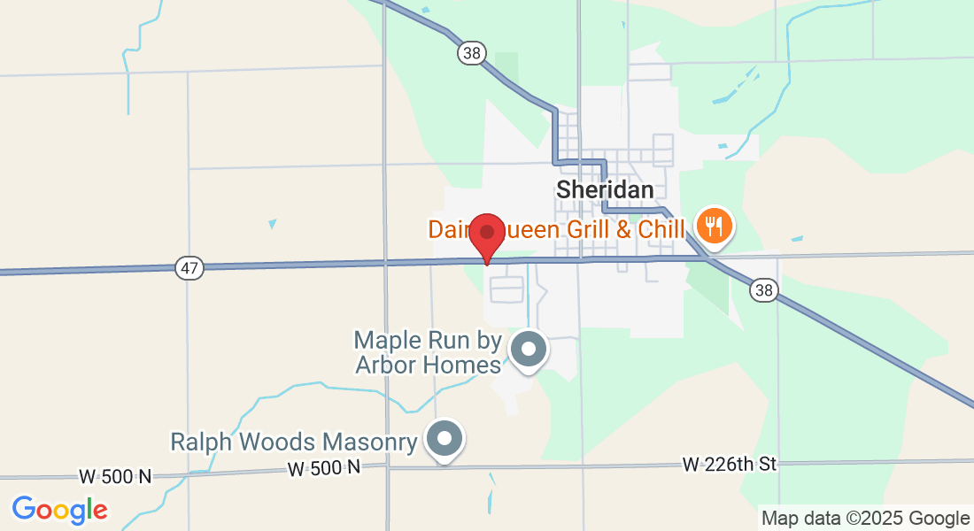 3901 IN-47, Sheridan, IN 46069, USA