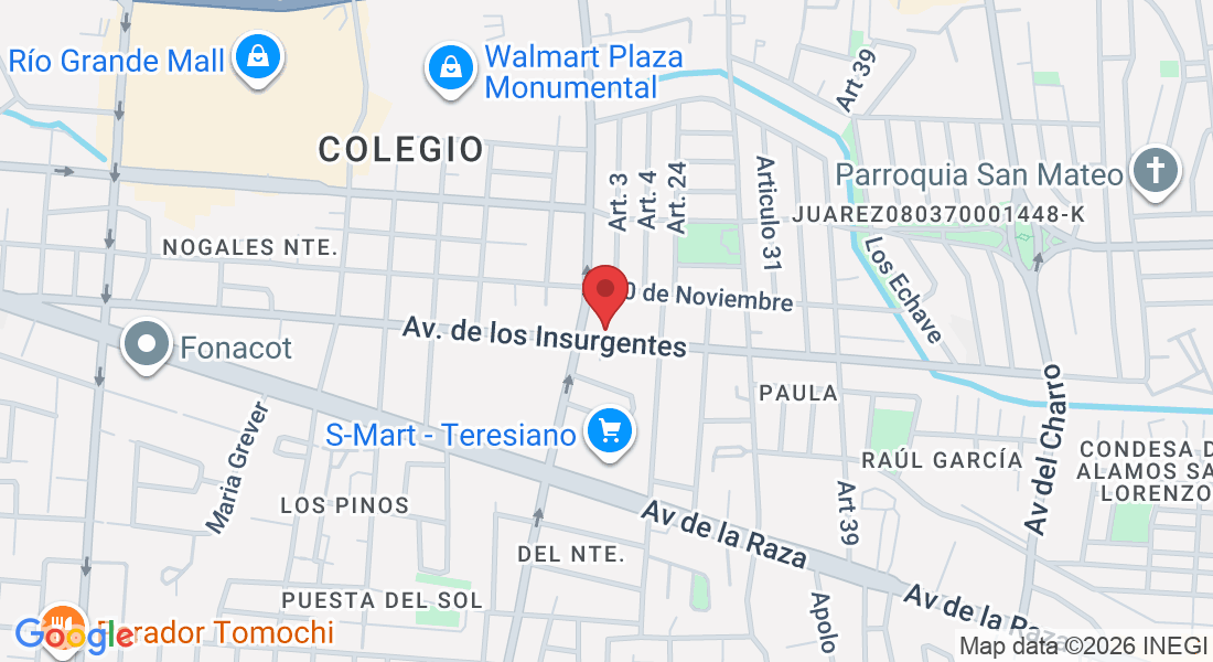 Av. de los Insurgentes 5029-2, 32340 Juárez, Chih., México