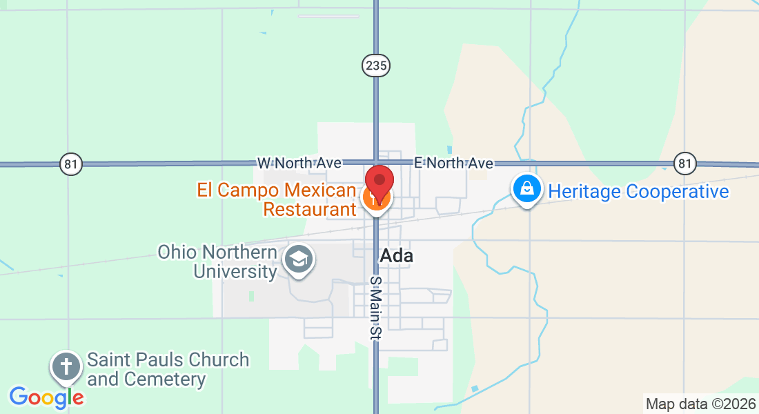 108 E Highland Ave, Ada, OH 45810, USA