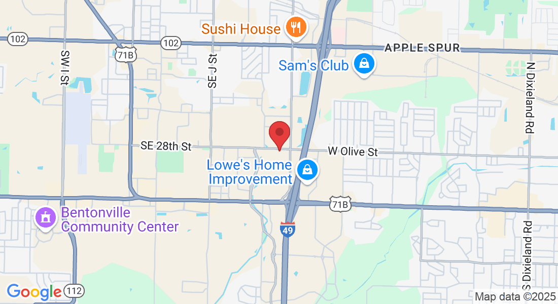 2308 SE 28th St, Bentonville, AR 72712, USA
