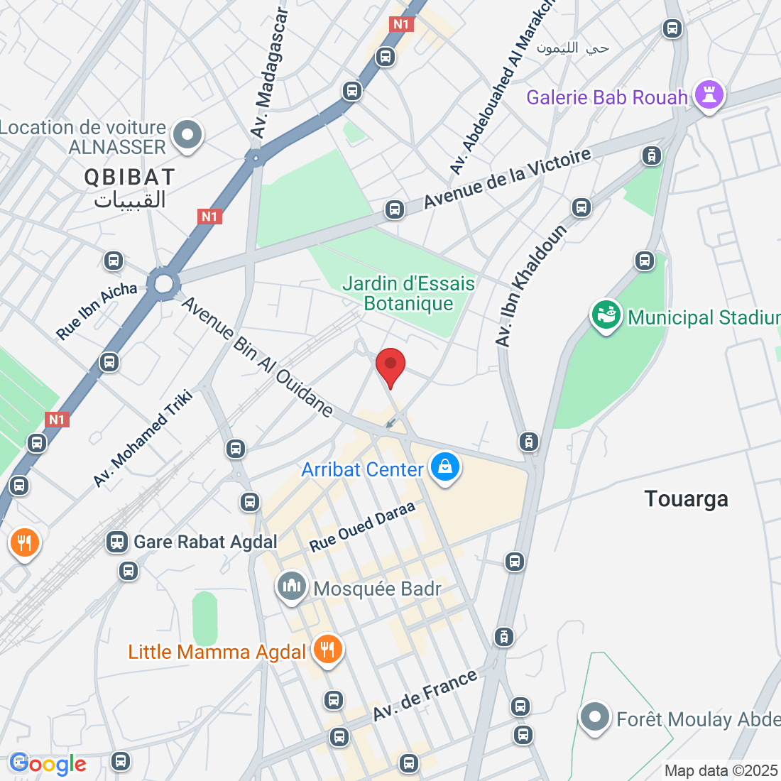 étage 1, Appartement 3, 13 Rue Al Achaari, Rabat 10080, Maroc