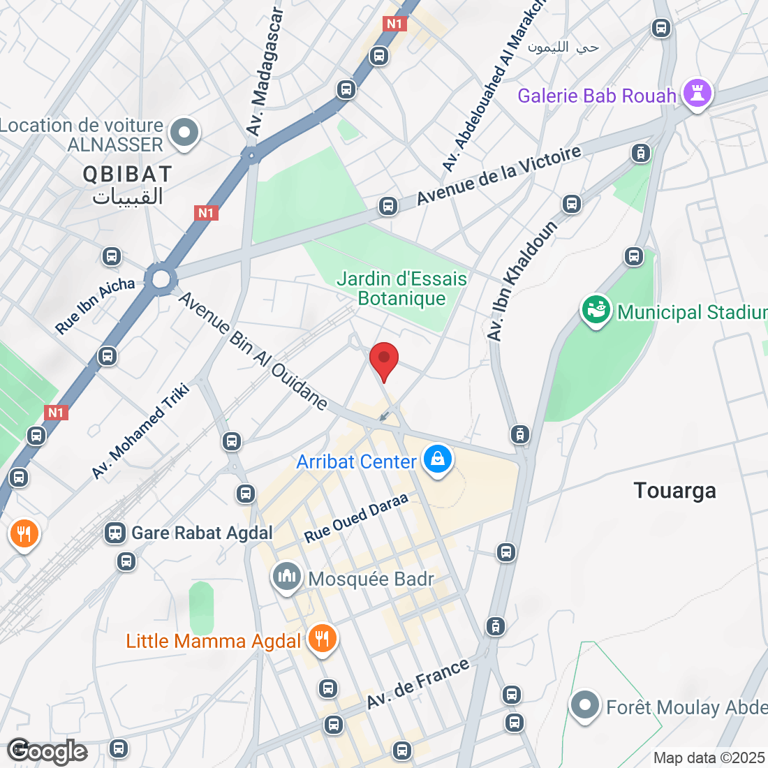 étage 1, Appartement 3, 13 Rue Al Achaari, Rabat 10080, Maroc