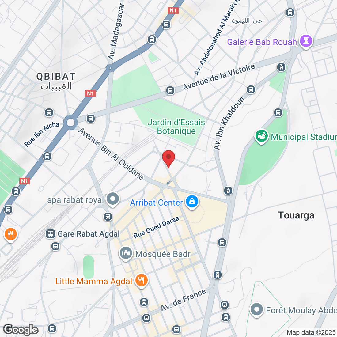 étage 1, Appartement 3, 13 Rue Al Achaari, Rabat 10080, Maroc
