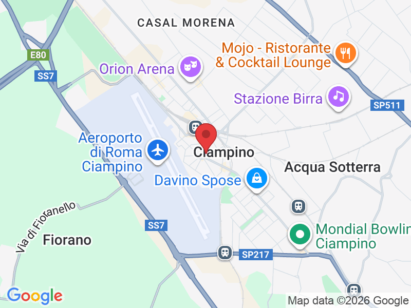 Via Due Giugno, 5, 00043 Ciampino RM, Italia