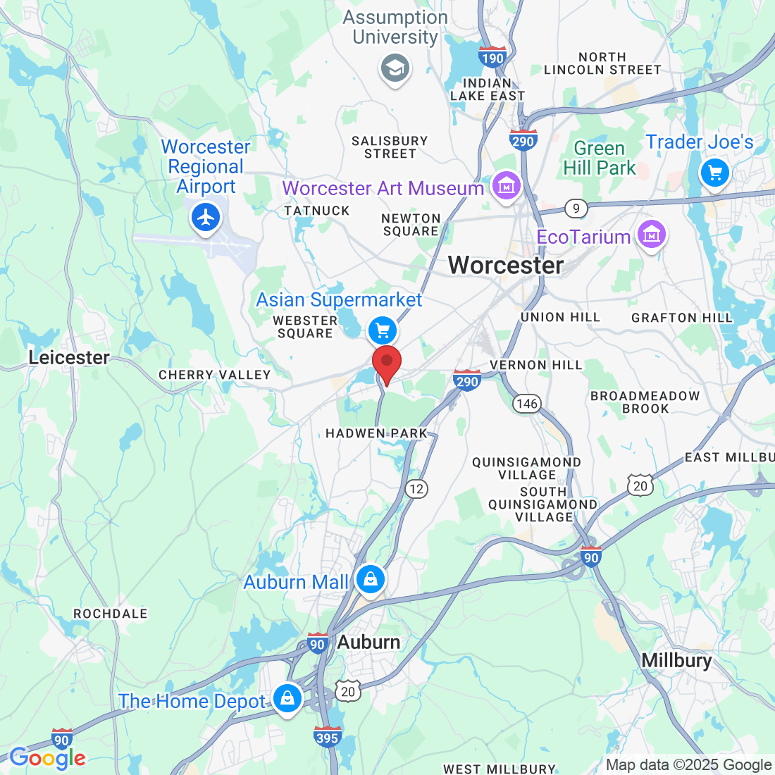 2 New York St, Worcester, MA 01603, USA