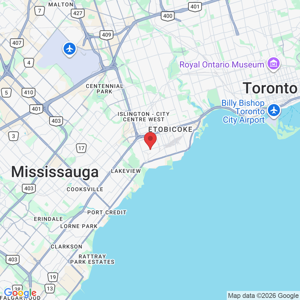 100 Carson St, Etobicoke, ON M8W 4Z6, Canada