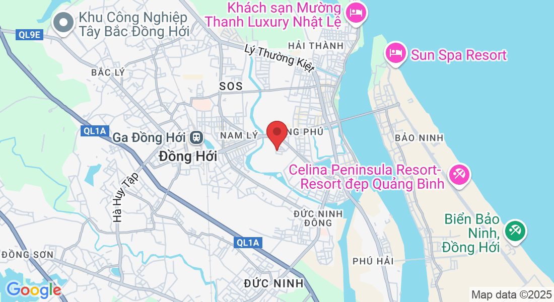 FJ87+PC3, Đồng Hới, Quảng Bình, Việt Nam