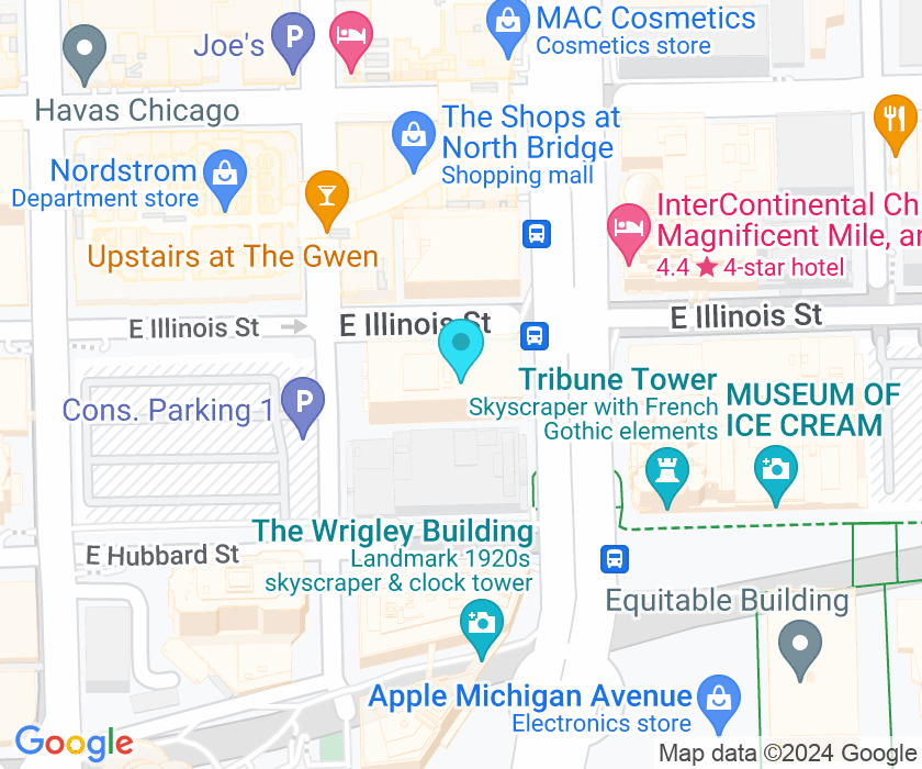 444 N Michigan Ave #1200, Chicago, IL 60611, USA