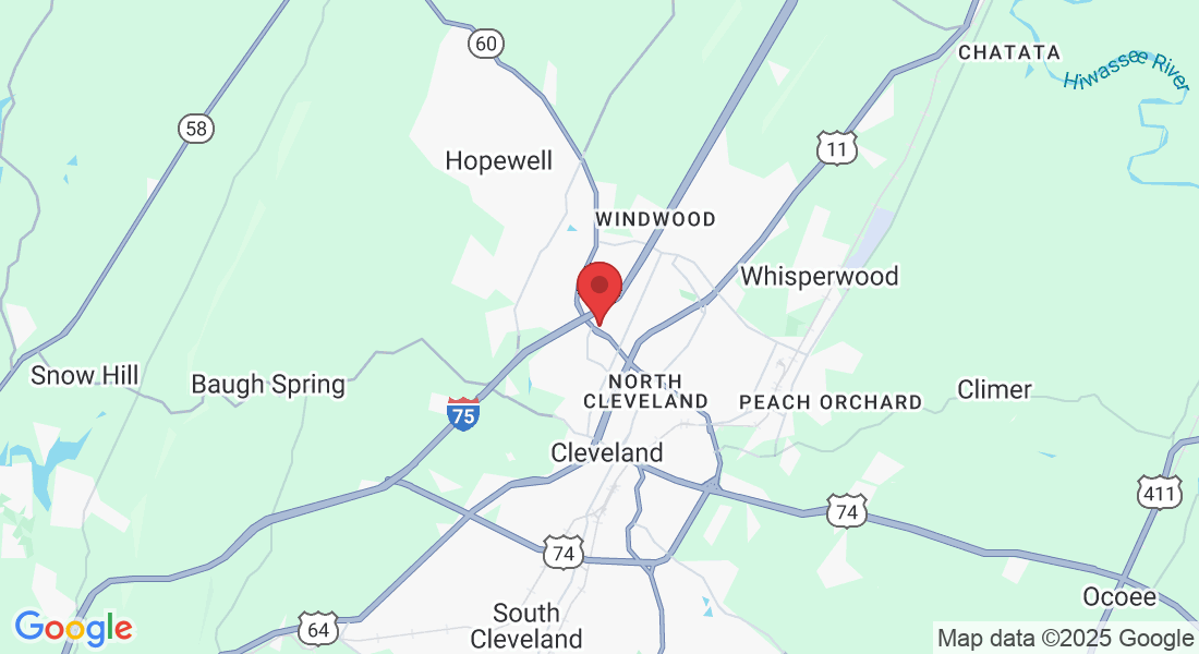 1590 Clingan Ridge Dr NW, Cleveland, TN 37312, USA