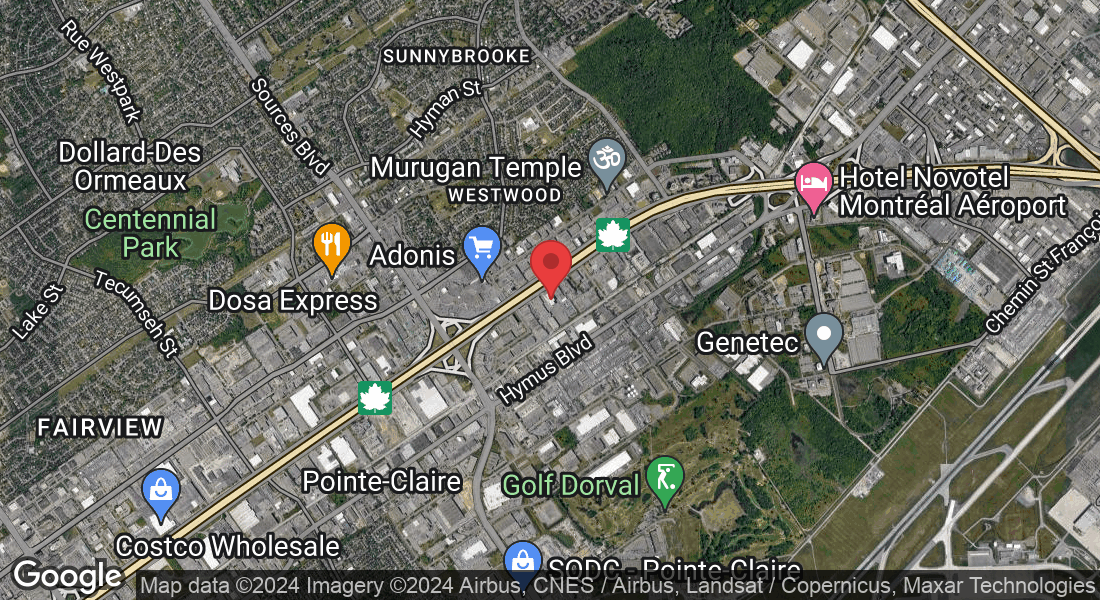 2020 Trans-Canada Hwy #107, Dorval, QC H9P 2N4, Canada